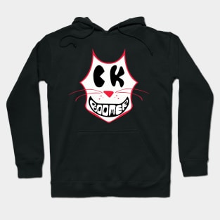 Ok Boomer cat sarcastic Kitty Hoodie